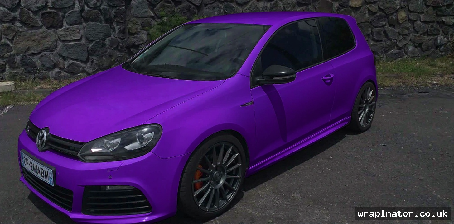 Matte Purple wrap