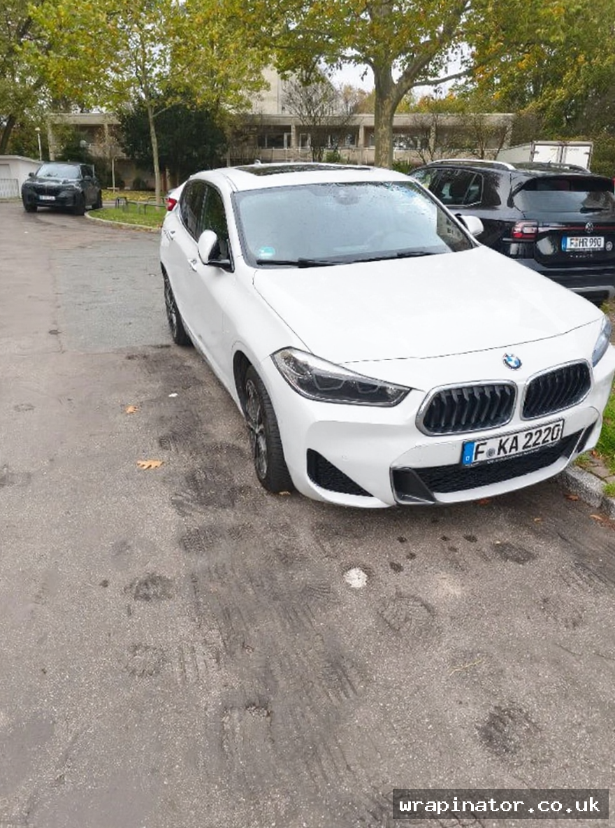 Satin White wrap